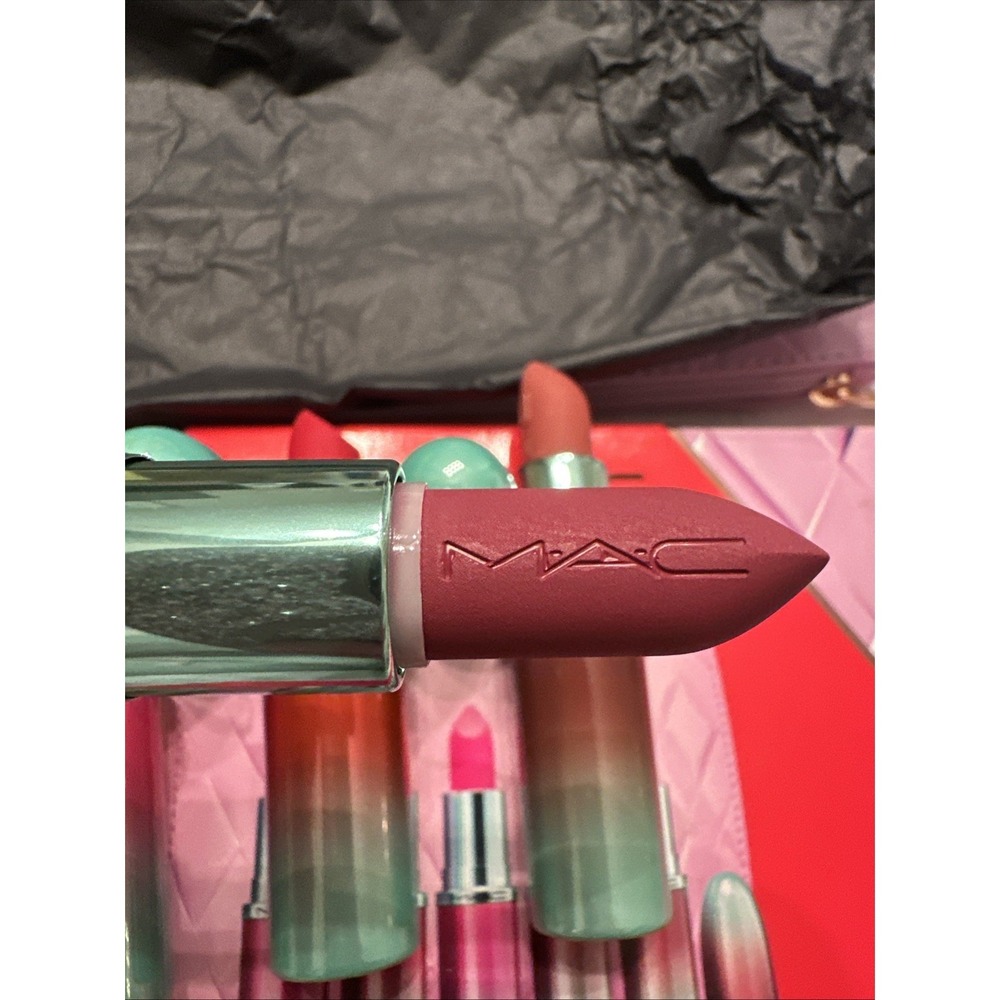 Mac 5 Macximal Matte Lipsticks Holiday Gift Set - 5 Full Sizes Limited Edition - Picture 10 of 13